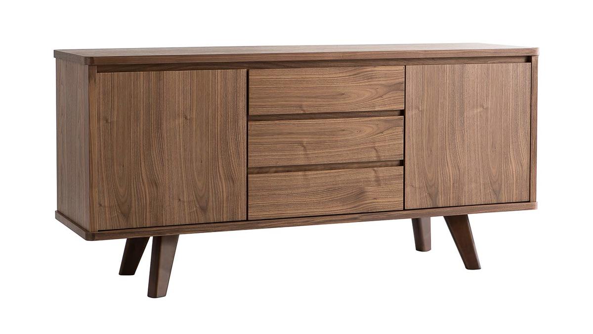 Design-Sideboard Nussbaum FIFTIES