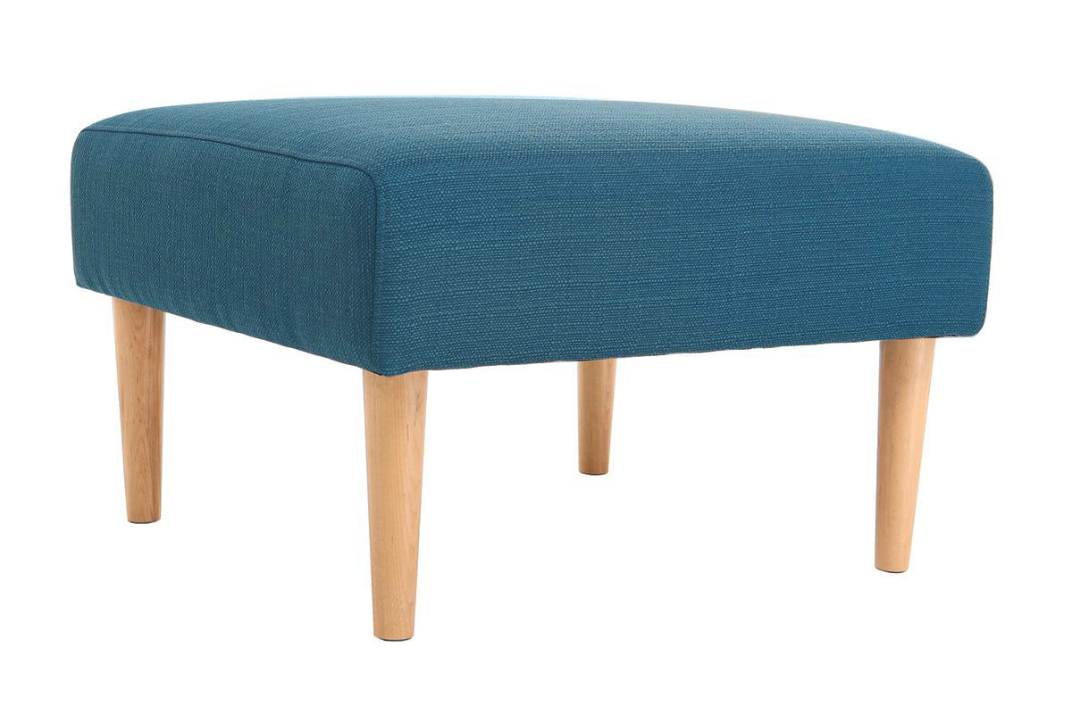Design-Sitzkissen / Fuablage Blau OSCAR