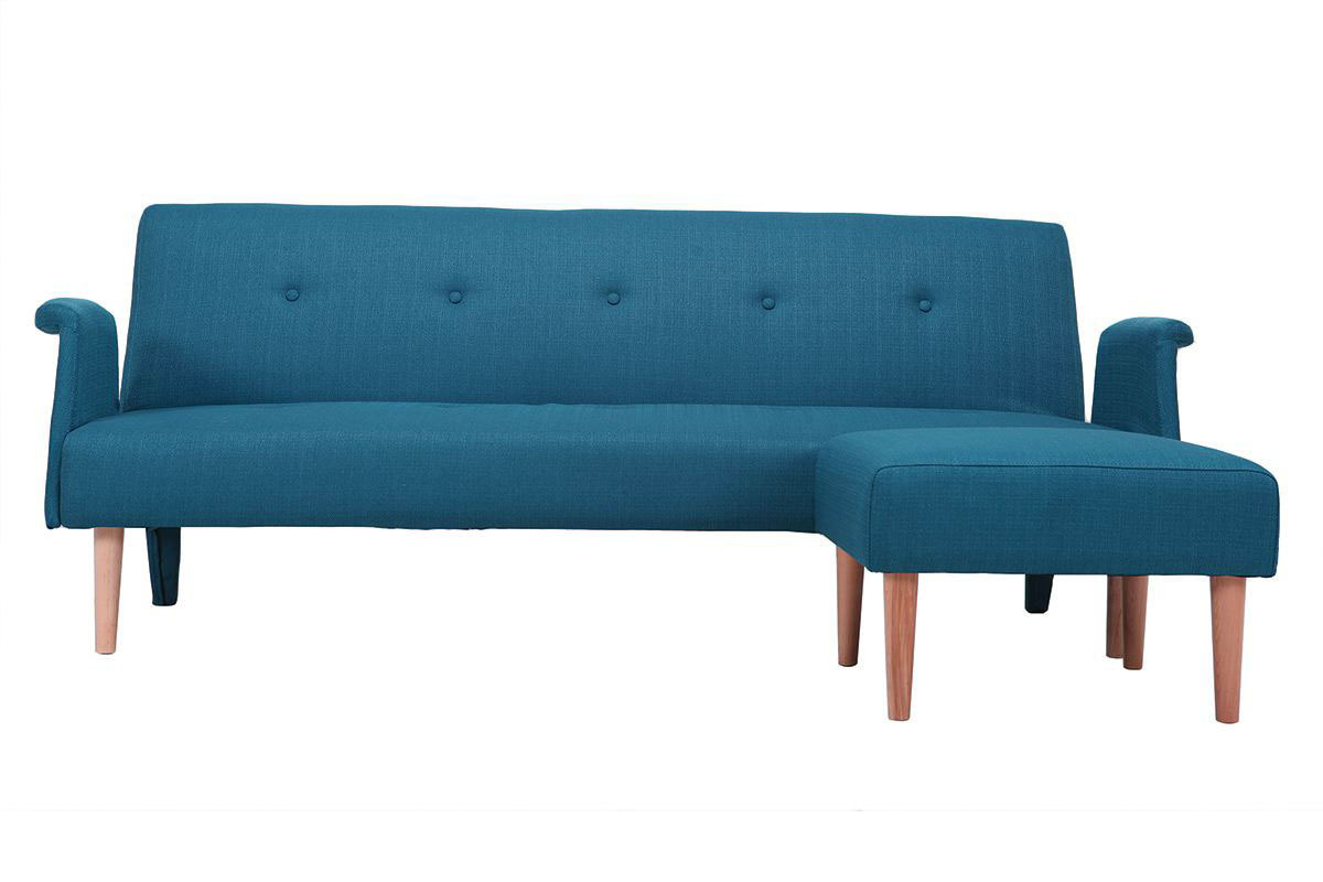 Design-Sitzkissen / Fuablage Blau OSCAR
