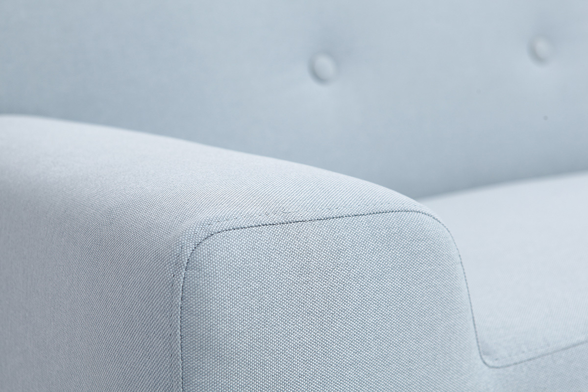 Design-Sofa 2-3 Personen Blau VILA