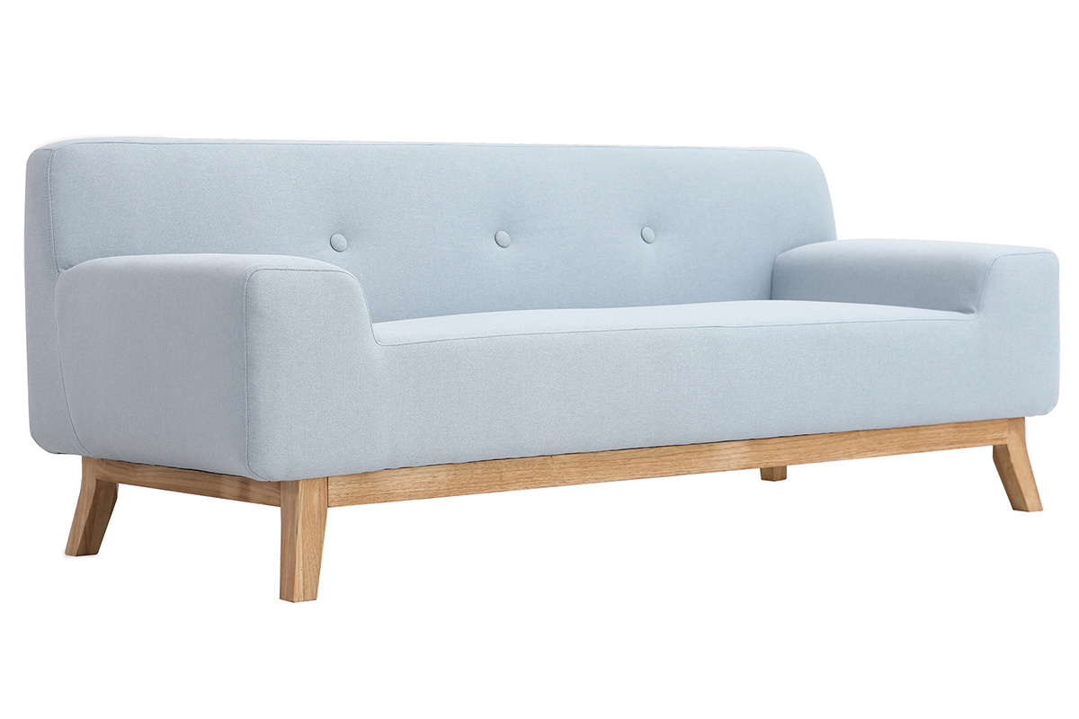 Design-Sofa 2-3 Personen Blau VILA