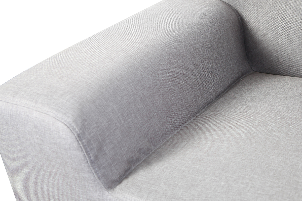 Design-Sofa 2-3 Pltze Grau VILA