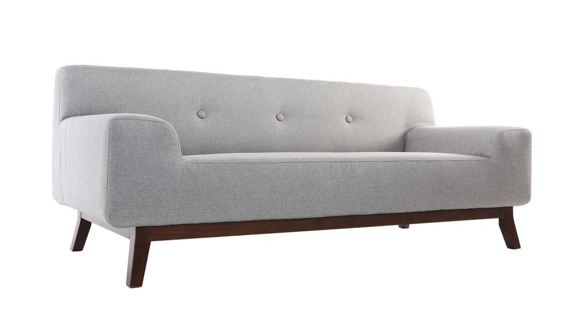 Design-Sofa 2-3 Pltze Grau VILA