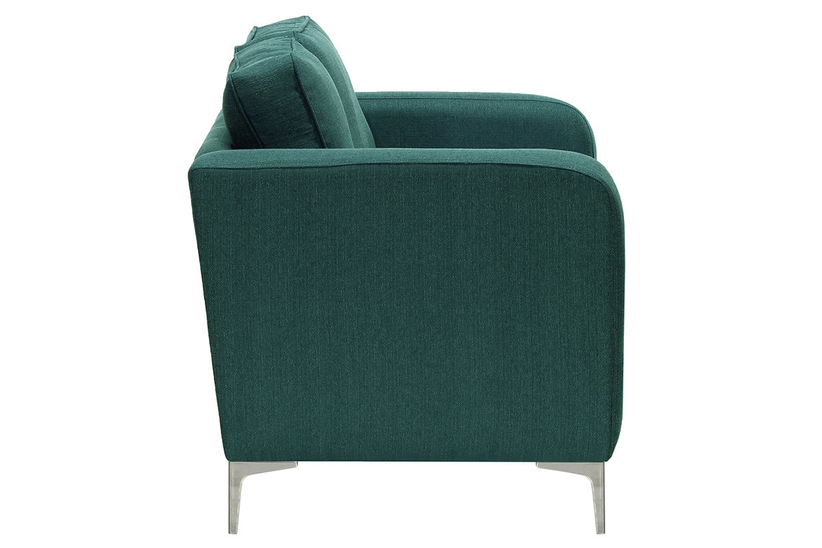 Design-Sofa 2 Pltze Blaugrn HARRY