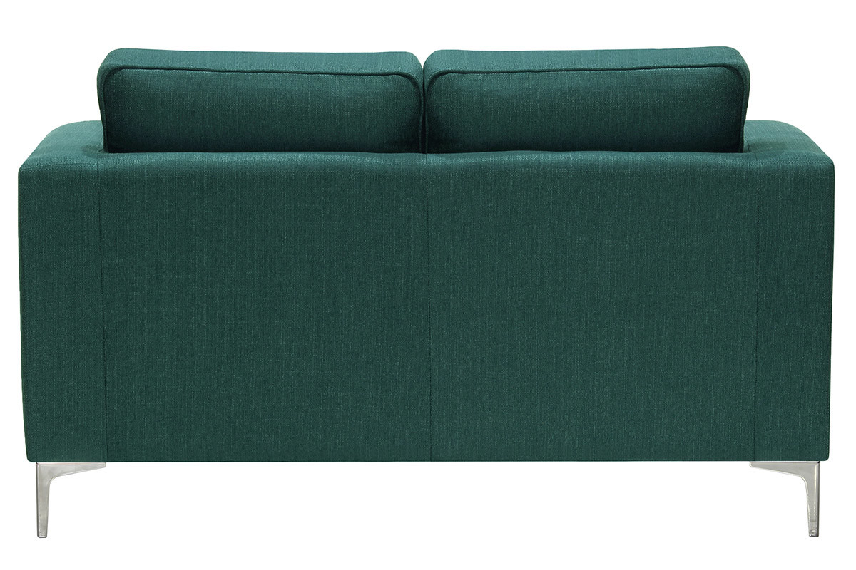Design-Sofa 2 Pltze Blaugrn HARRY