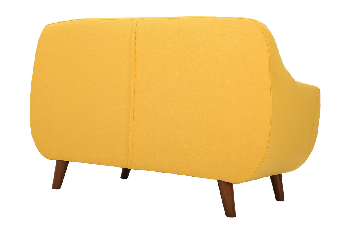 Design-Sofa 2 Pltze Gelb YNOK