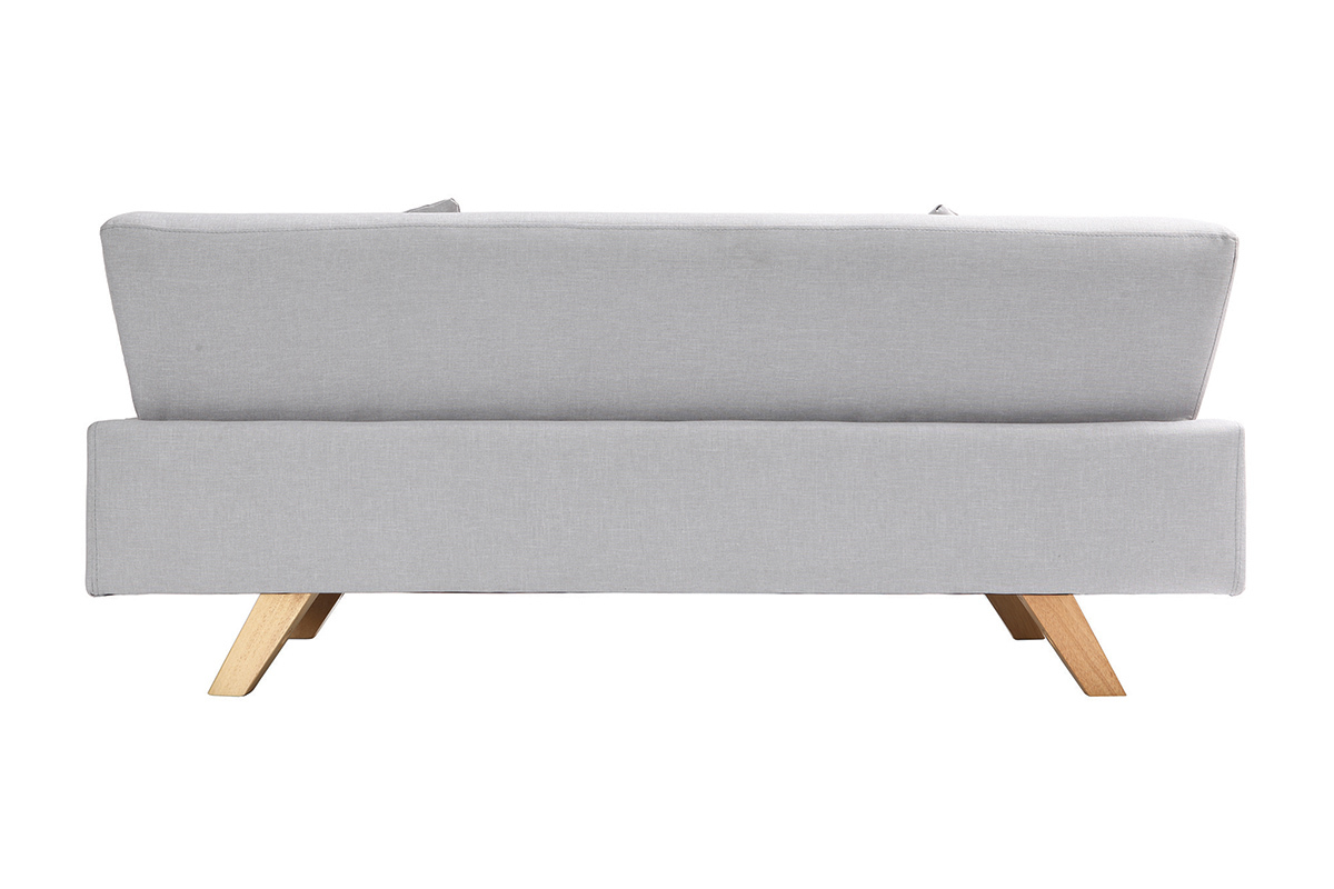 Design-Sofa 2 Pltze Grau ARTIC
