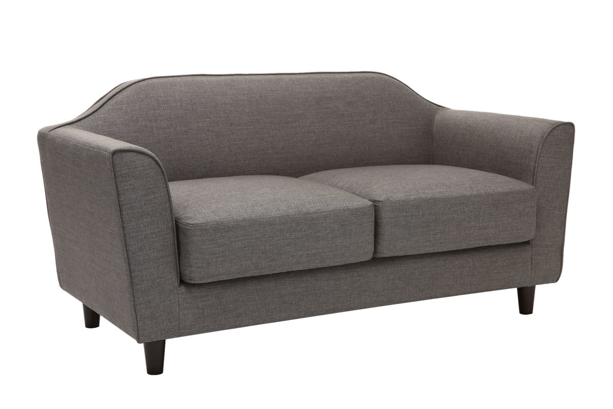 Design-Sofa 2 Pltze Grau SOVHA