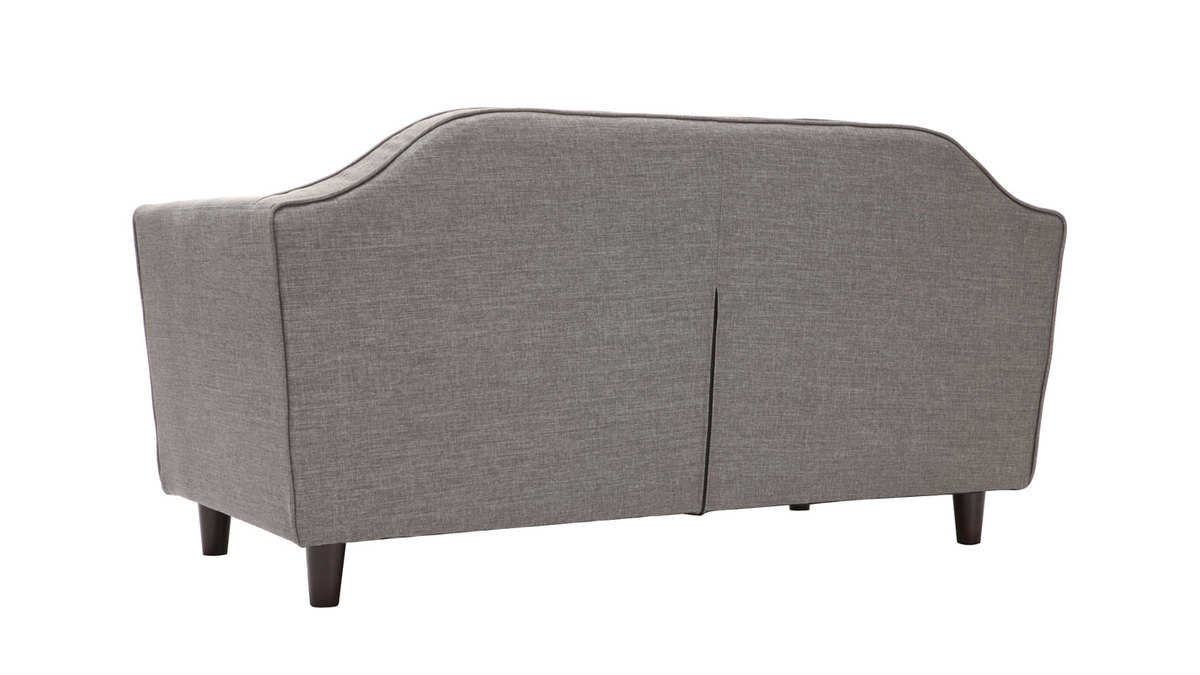 Design-Sofa 2 Pltze Grau SOVHA