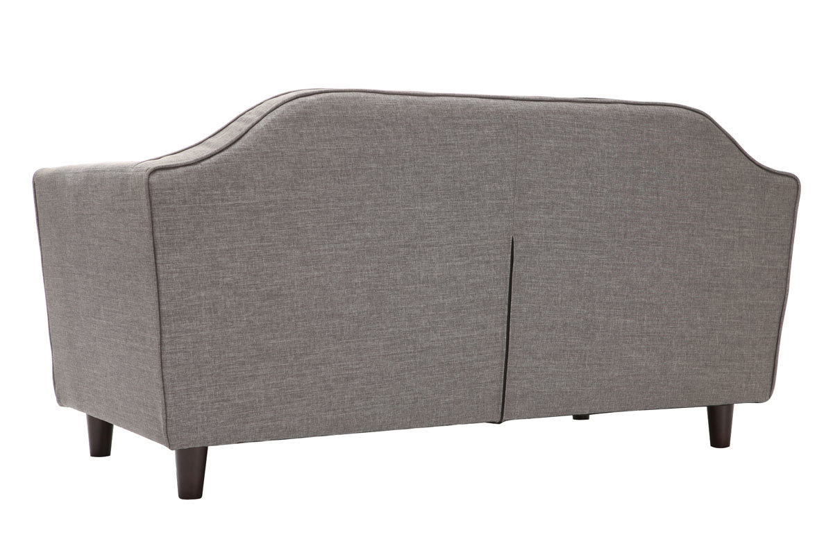 Design-Sofa 2 Pltze Grau SOVHA