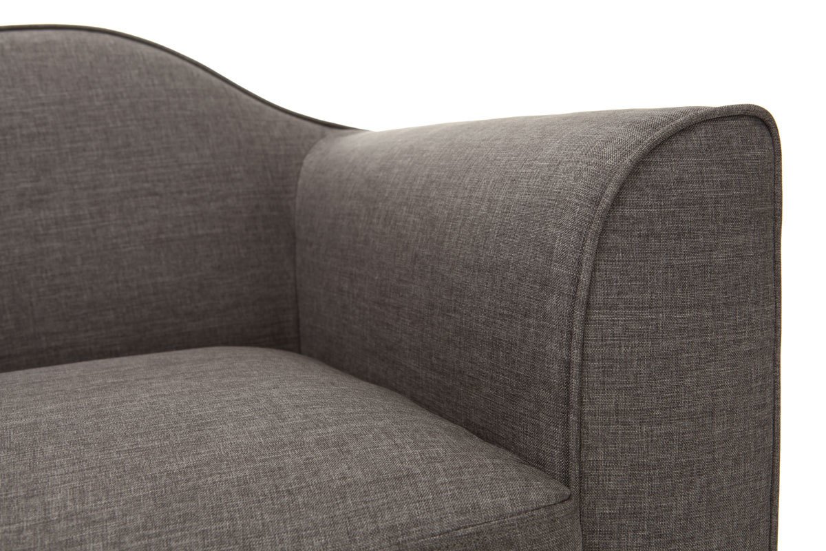 Design-Sofa 2 Pltze Grau SOVHA