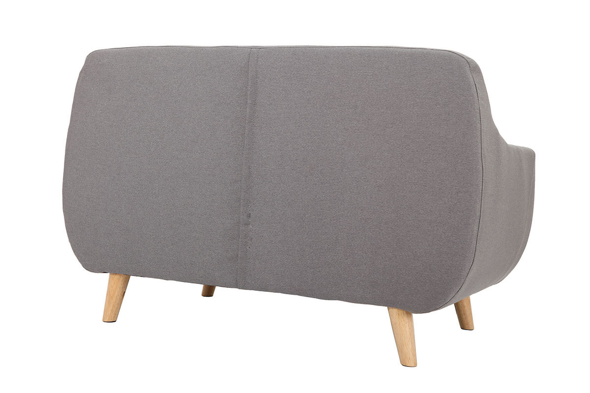 Design-Sofa 2 Pltze Grau YNOK