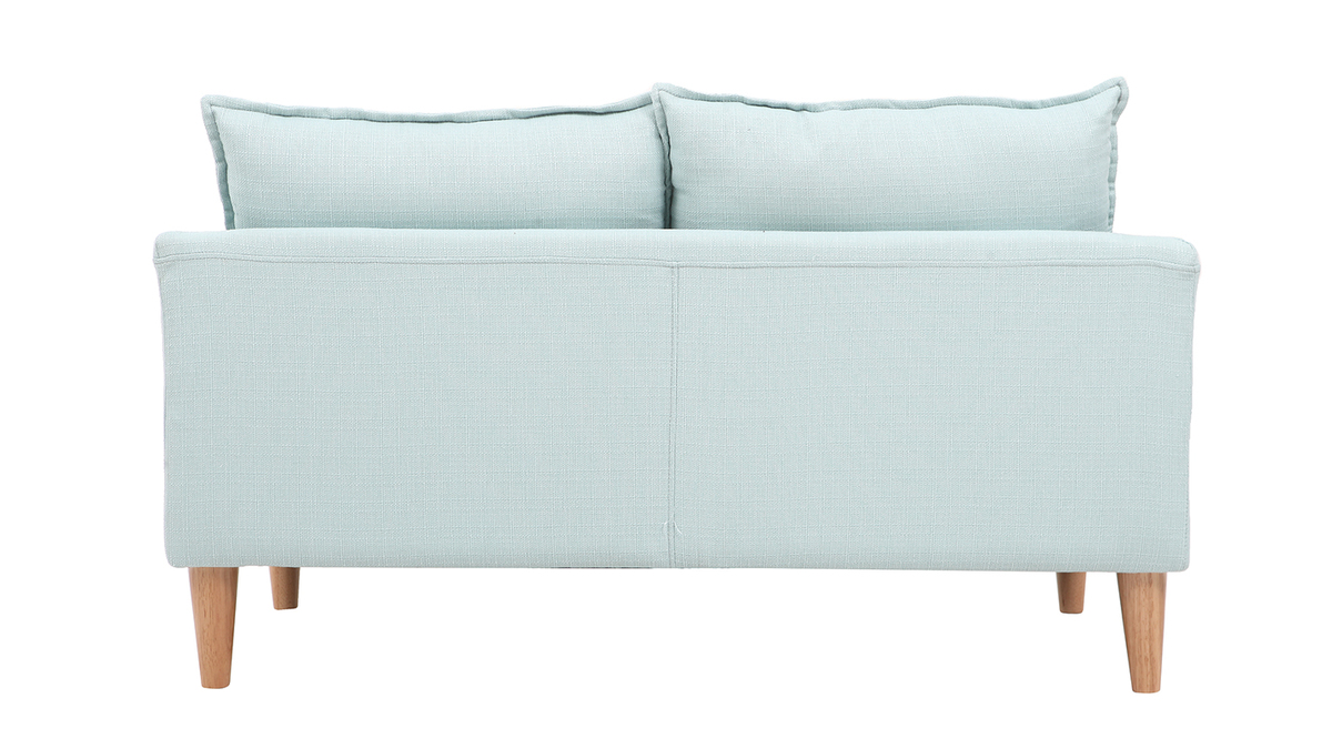 Design-Sofa 2 Pltze Meeresgrn KATE