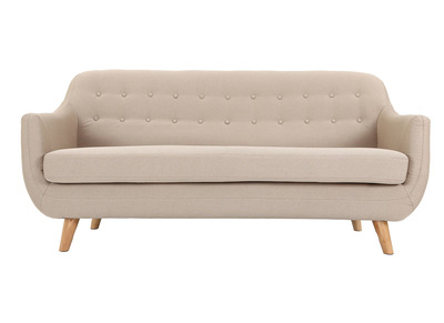 Design-Sofa 3 Plätze Beige YNOK - Design-Sofa 3 Plätze Beige YNOK