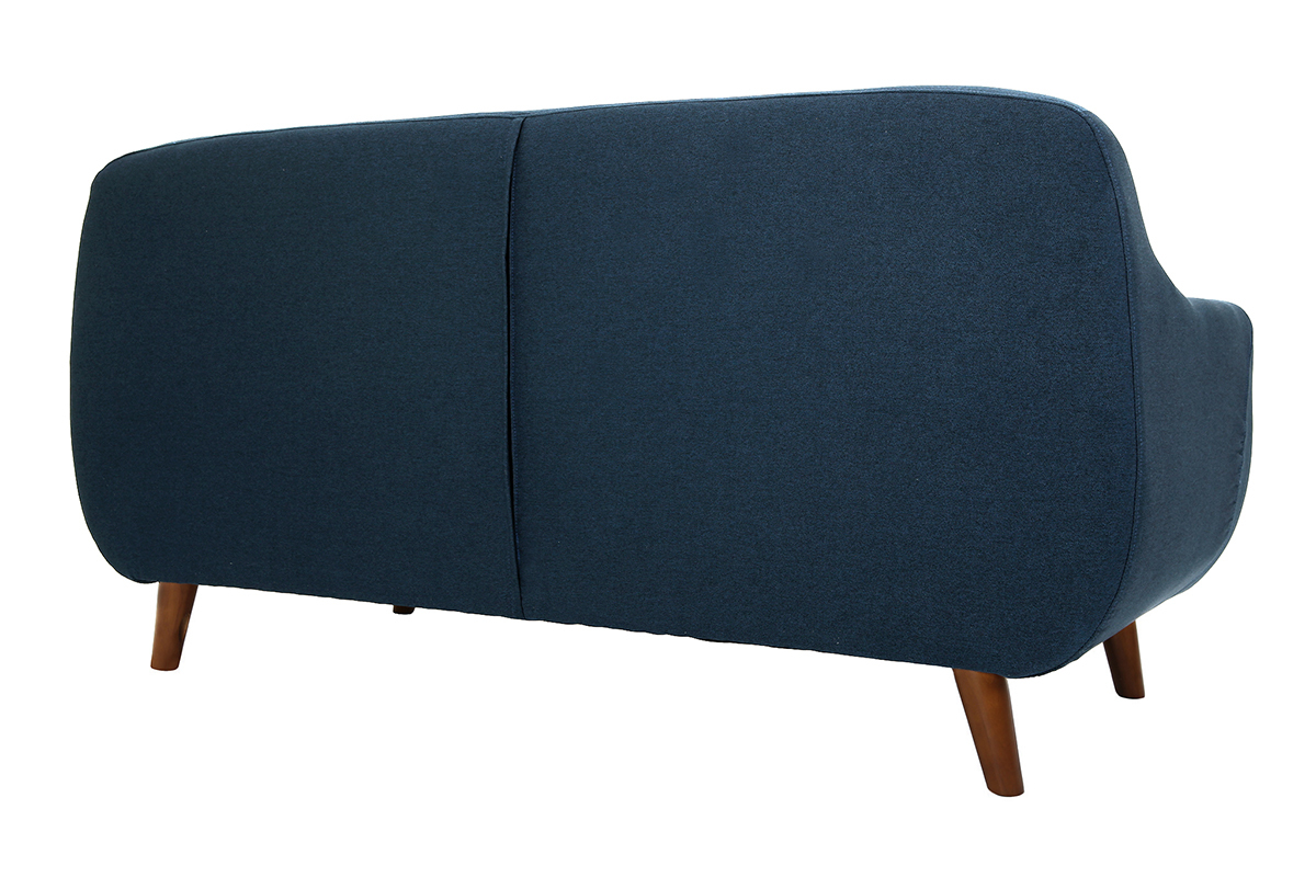 Design-Sofa 3 Pltze Blau YNOK