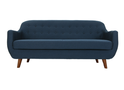 Design-Sofa 3 Plätze Blau YNOK