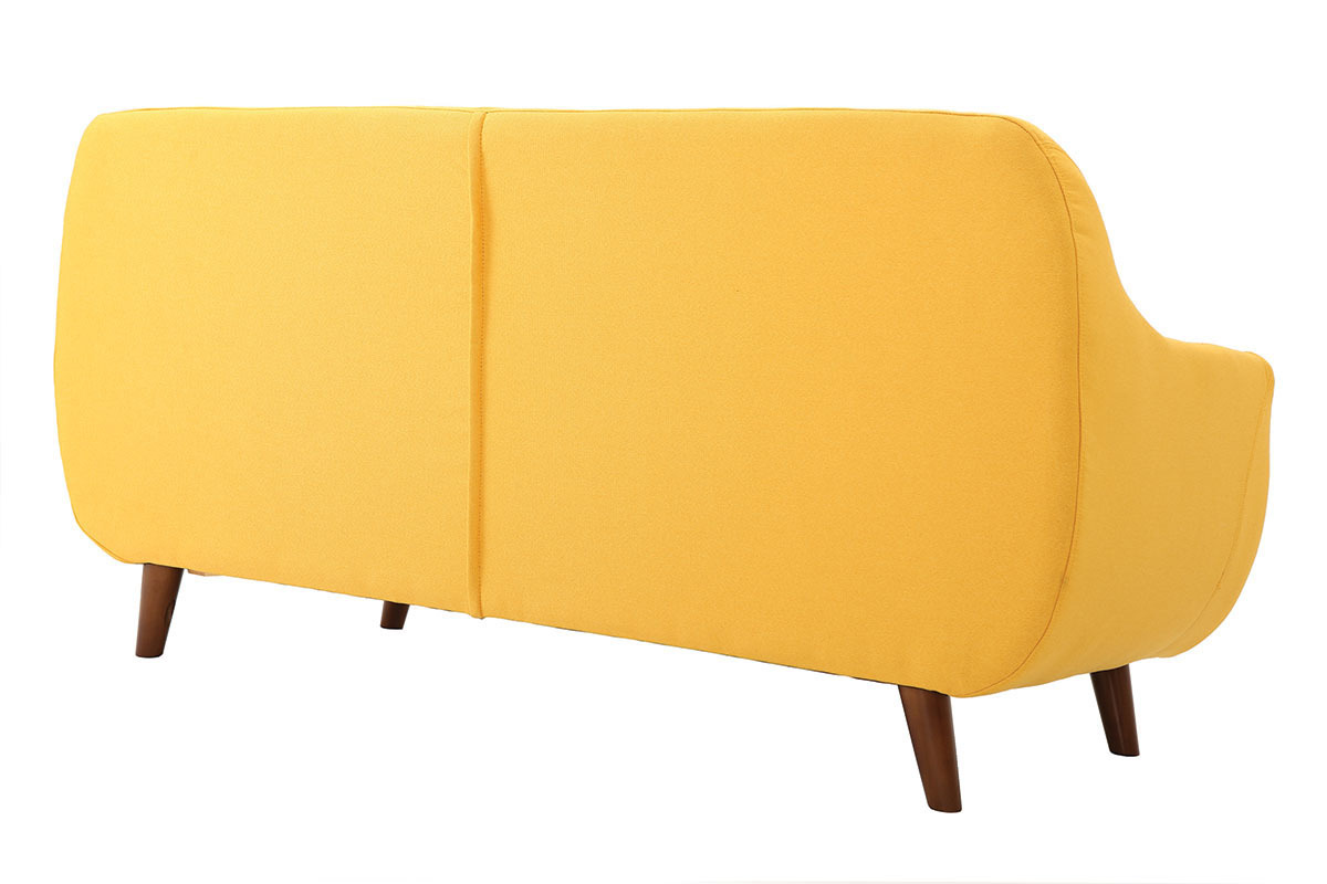 Design-Sofa 3 Pltze Gelb YNOK