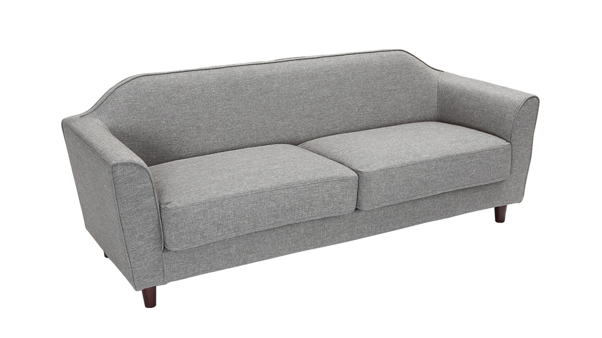 Design-Sofa 3 Pltze Grau SOVHA