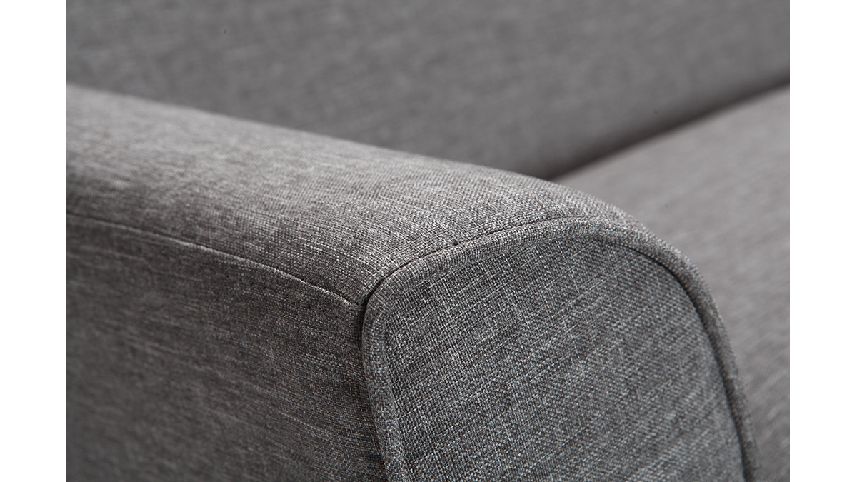 Design-Sofa 3 Pltze Grau SOVHA