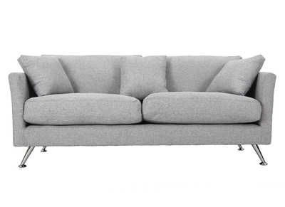 Design-Sofa 3 Plätze Hellgrau VOLUPT