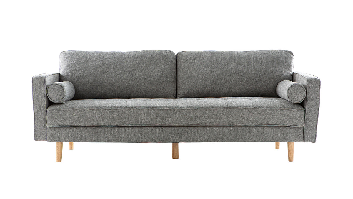 Design-Sofa - 3?4 Pltze - Velours Nachtblau - IMPERIAL