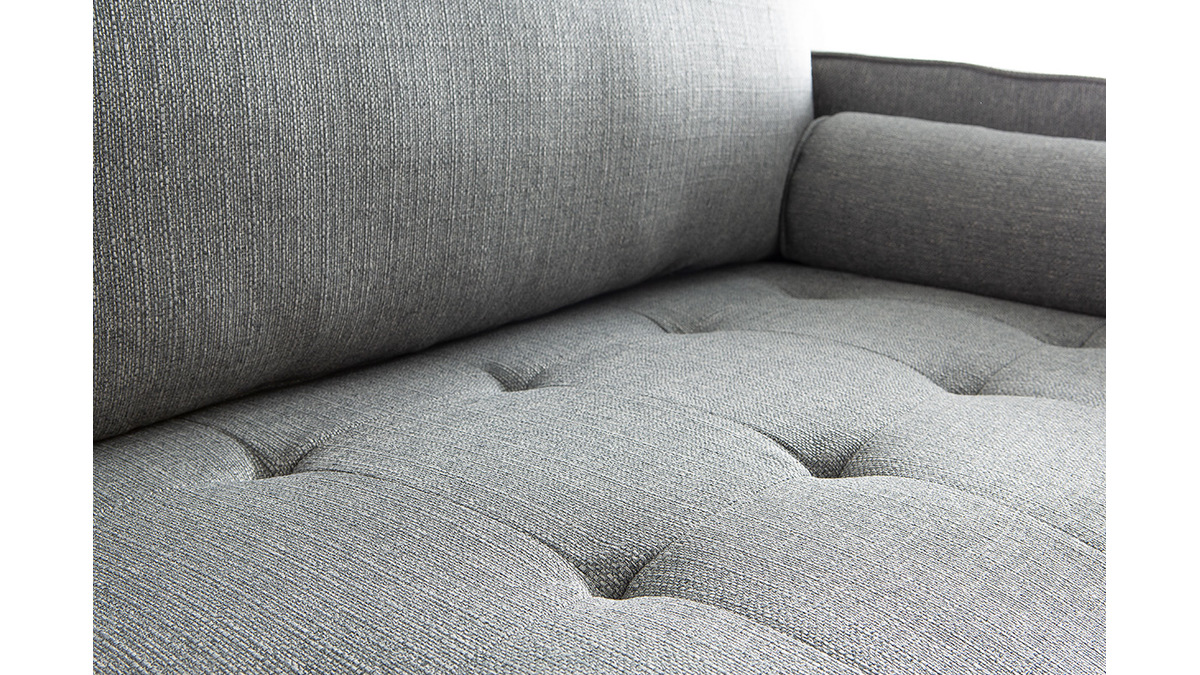 Design-Sofa - 3?4 Pltze - Velours Nachtblau - IMPERIAL