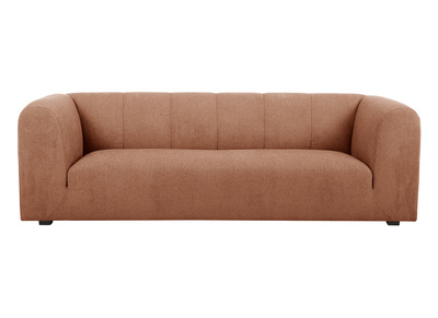 Design-Sofa mit Stoff im Samtdesign Terracotta 3-4-Sitzer OLIVEIRO