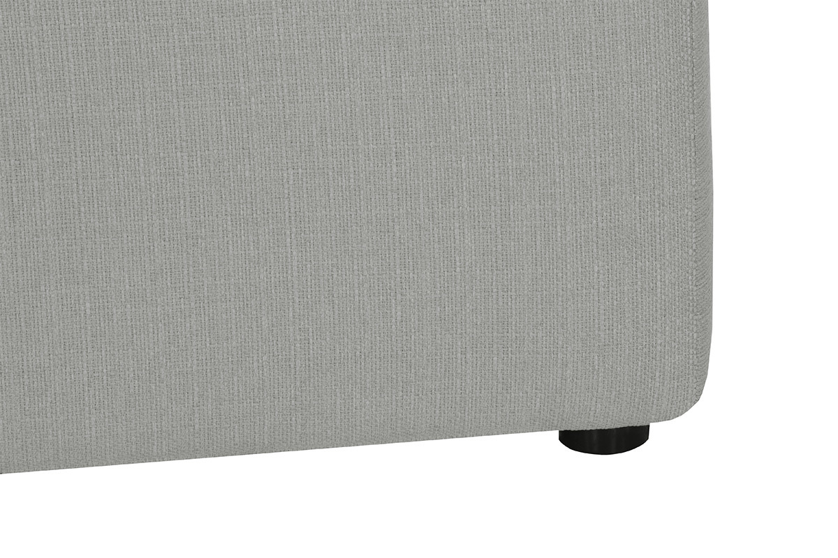 Design-Sofa Modular Grau 2-Sitzer MODULO