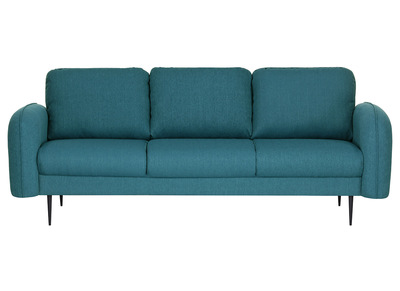 Design-Sofa Stoff Blaugr&uuml;n 3-Sitzer SIDI