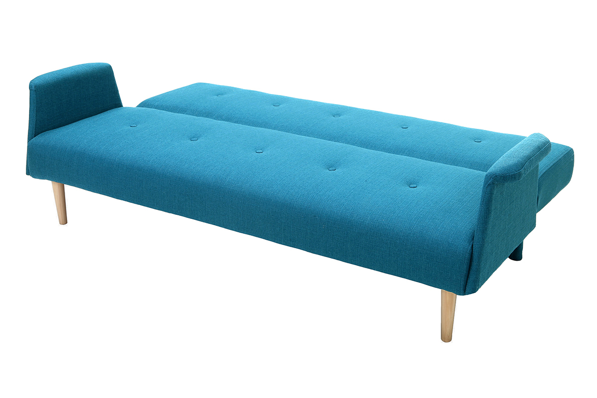 Design-Sofa verstellbar Blau OSCAR