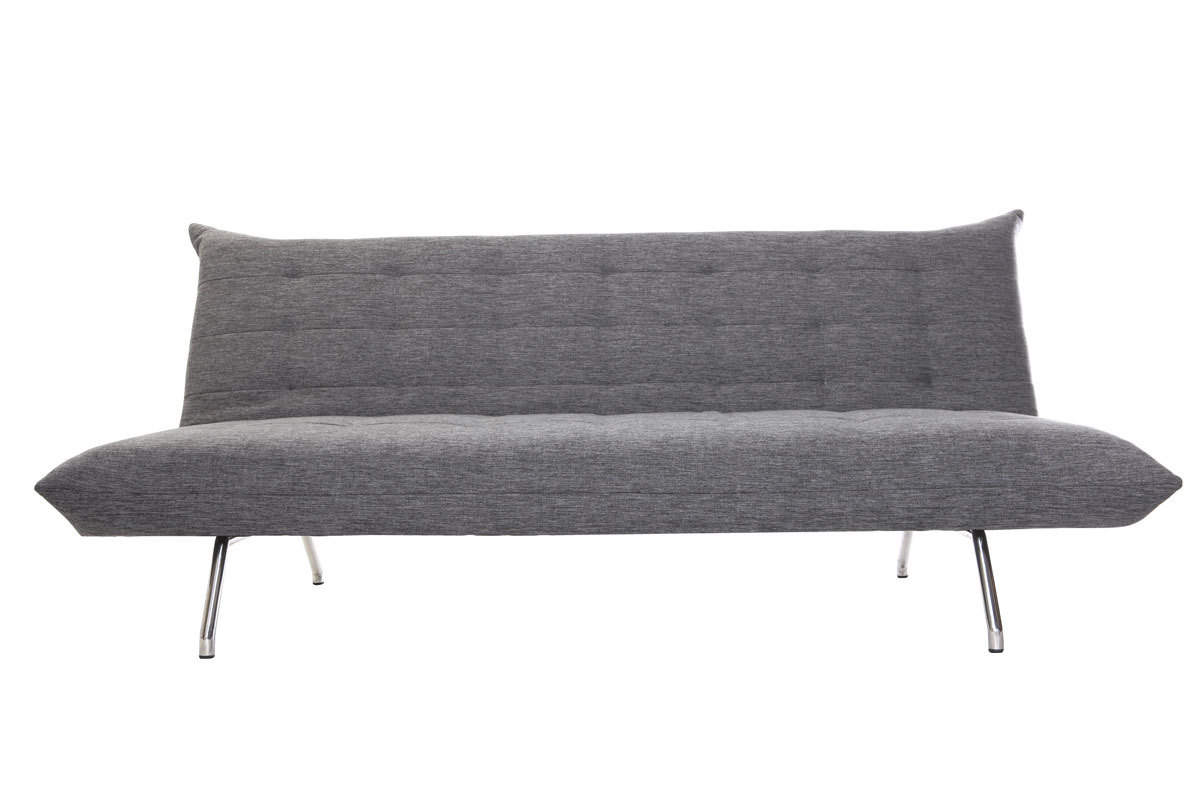 Design-Sofa verstellbar Dunkelgrau OVE