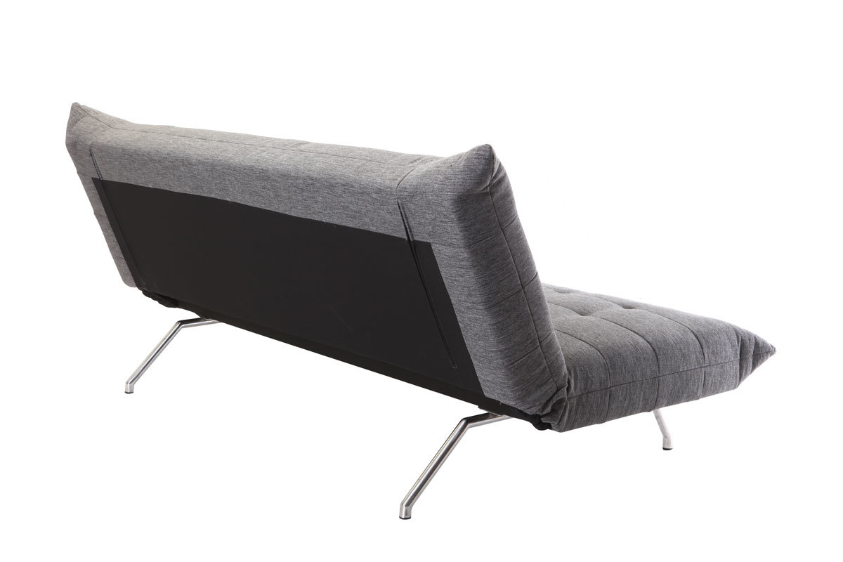 Design-Sofa verstellbar Dunkelgrau OVE