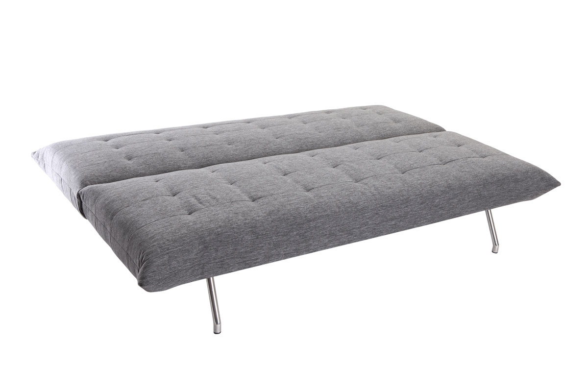 Design-Sofa verstellbar Dunkelgrau OVE