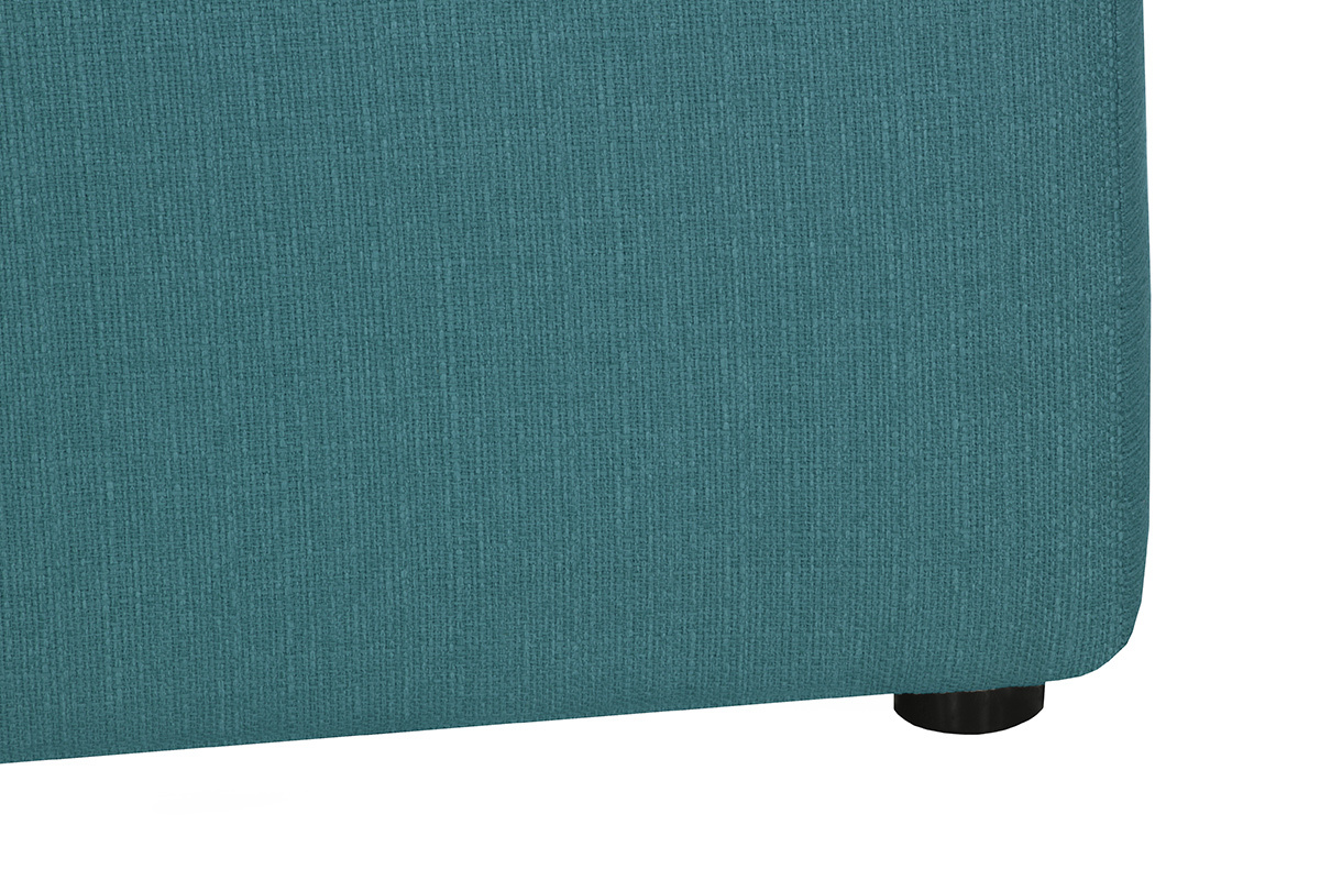 Design-Sofaecke Stoff Blaugrn MODULO