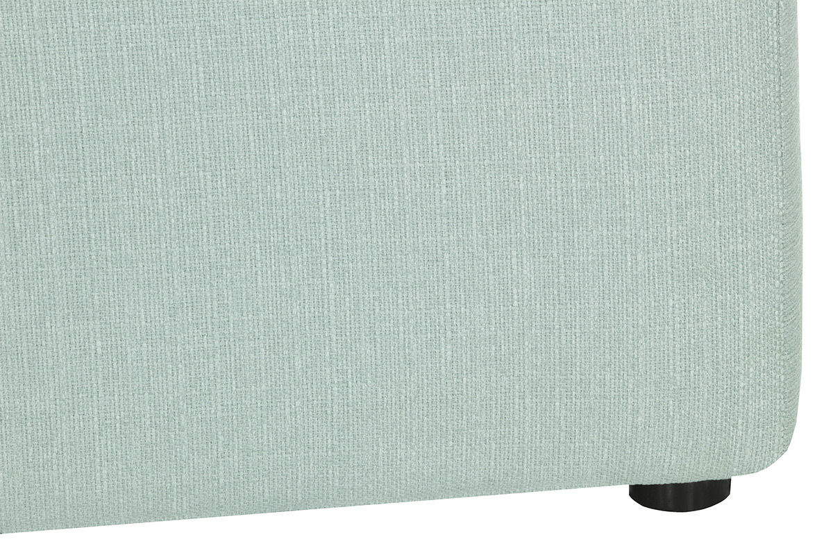 Design-Sofaecke Stoff Gletscherblau MODULO