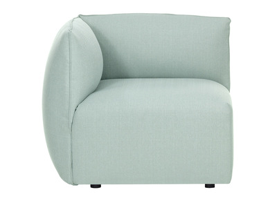 Design-Sofaecke Stoff Gletscherblau MODULO