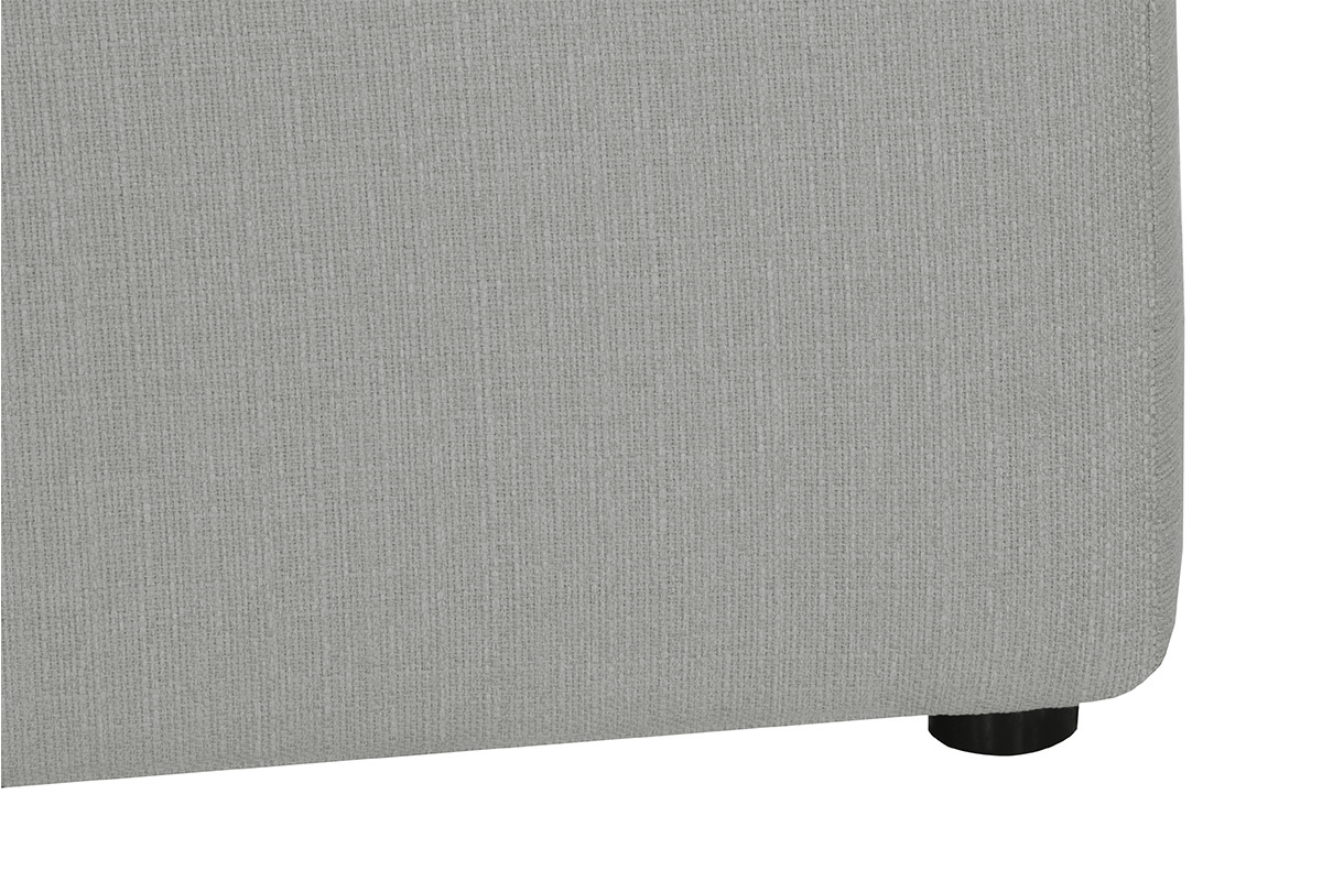 Design-Sofaecke Stoff Grau MODULO