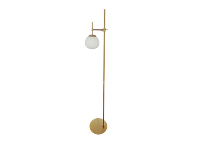 Design Stehlampe Metall vergoldet AUREOL - Design Stehlampe Metall vergoldet AUREOL