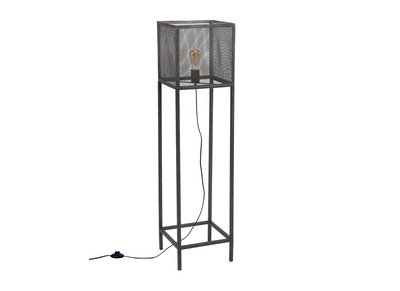 Design-Stehleuchte aus Metall Vintage perforiert GITTER - Design-Stehleuchte aus Metall Vintage perforiert GITTER