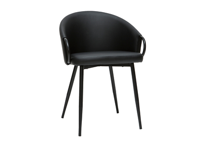Design-Stuhl schwarz PRECIO