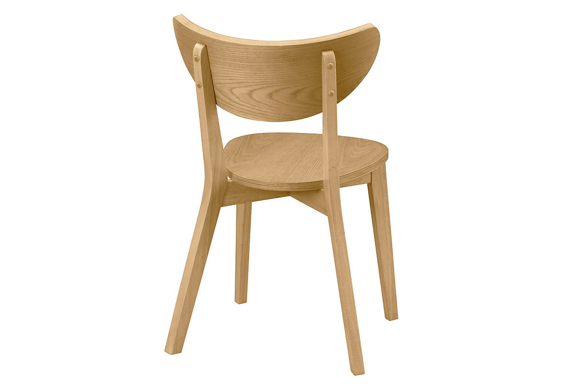 Design-St�hle Eiche LEENA (2er-Set)