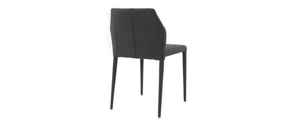 Design-Stühle Grau 2er-Set KARLA