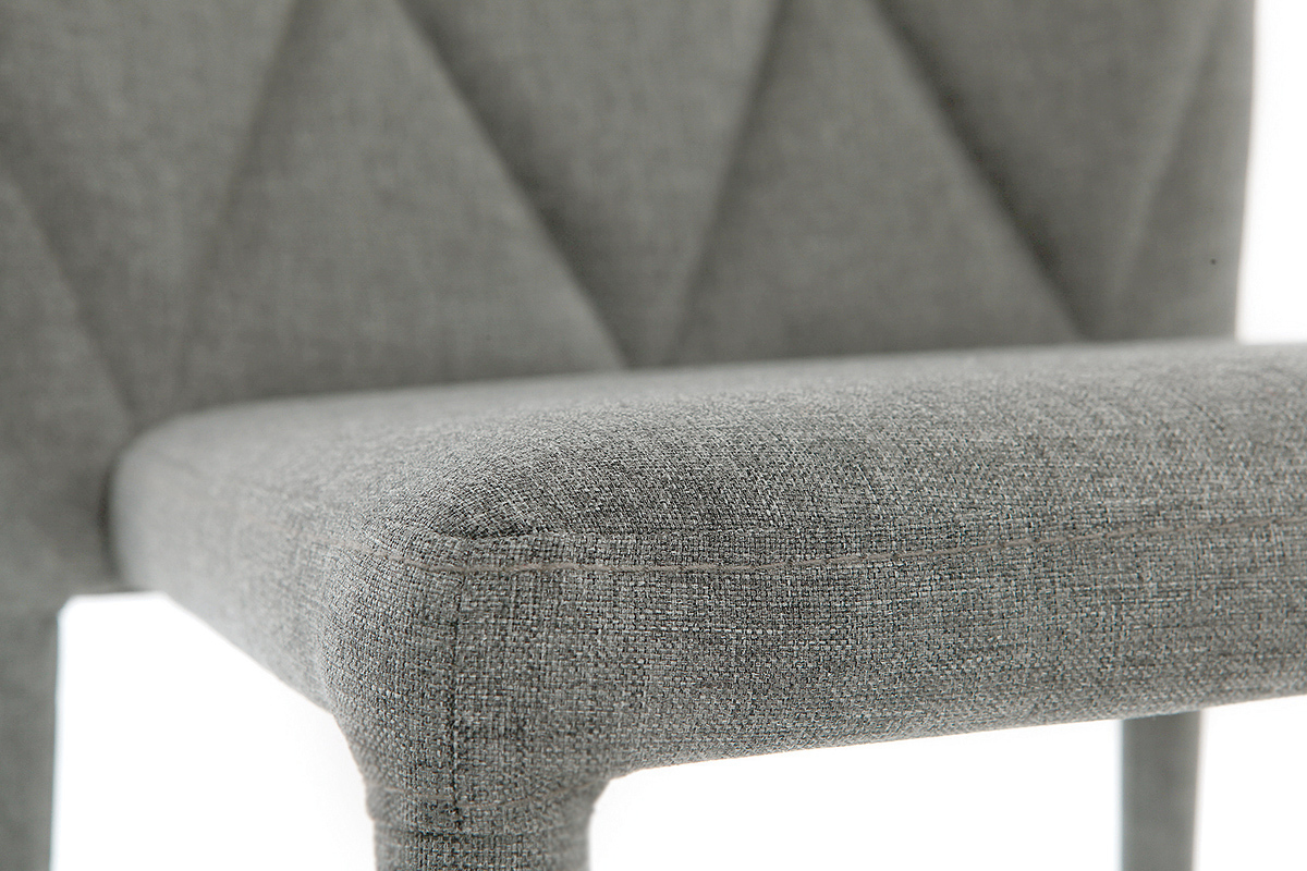 Design-Sthle Grau 2er-Set KARLA