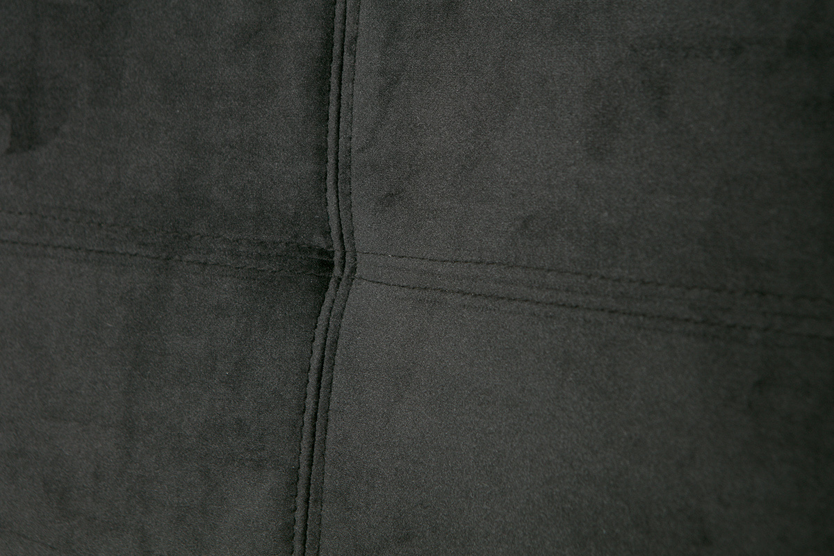 Design-Sthle Samt Schwarz (2er-Set) GAB