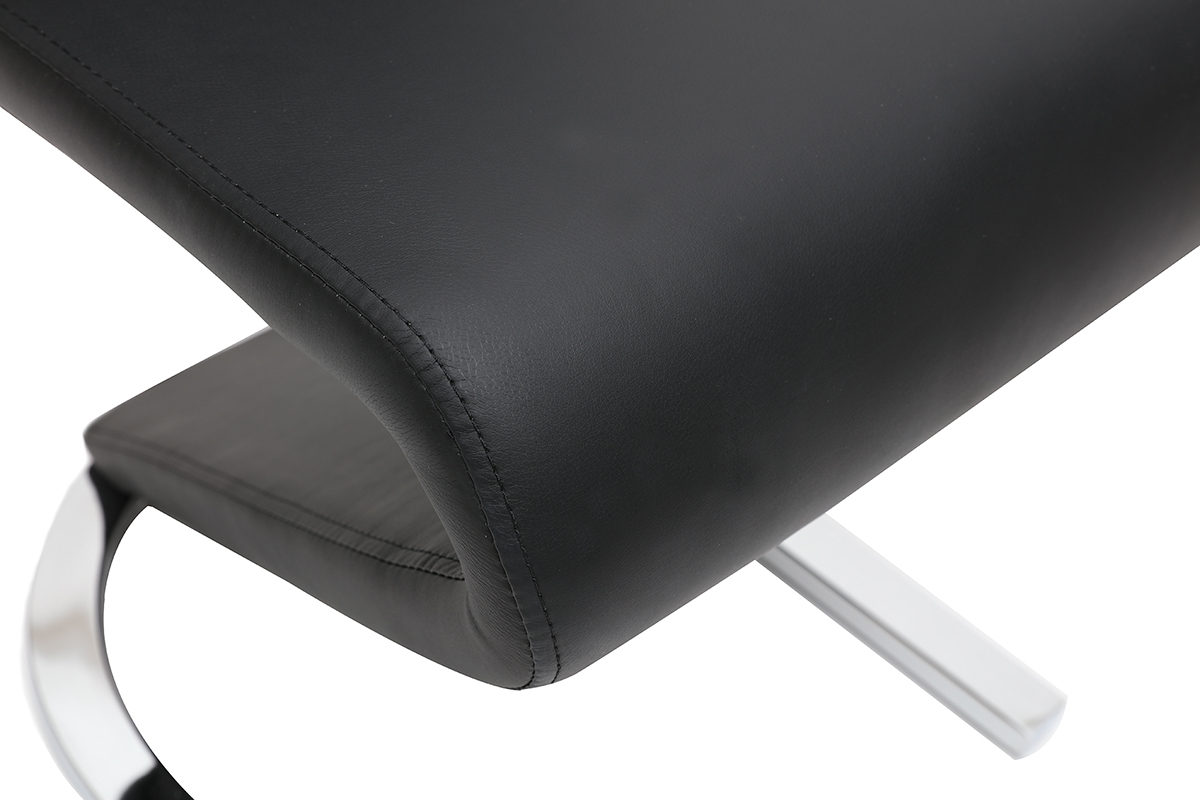 Design-Sthle schwarz (2er-Set) ANGY
