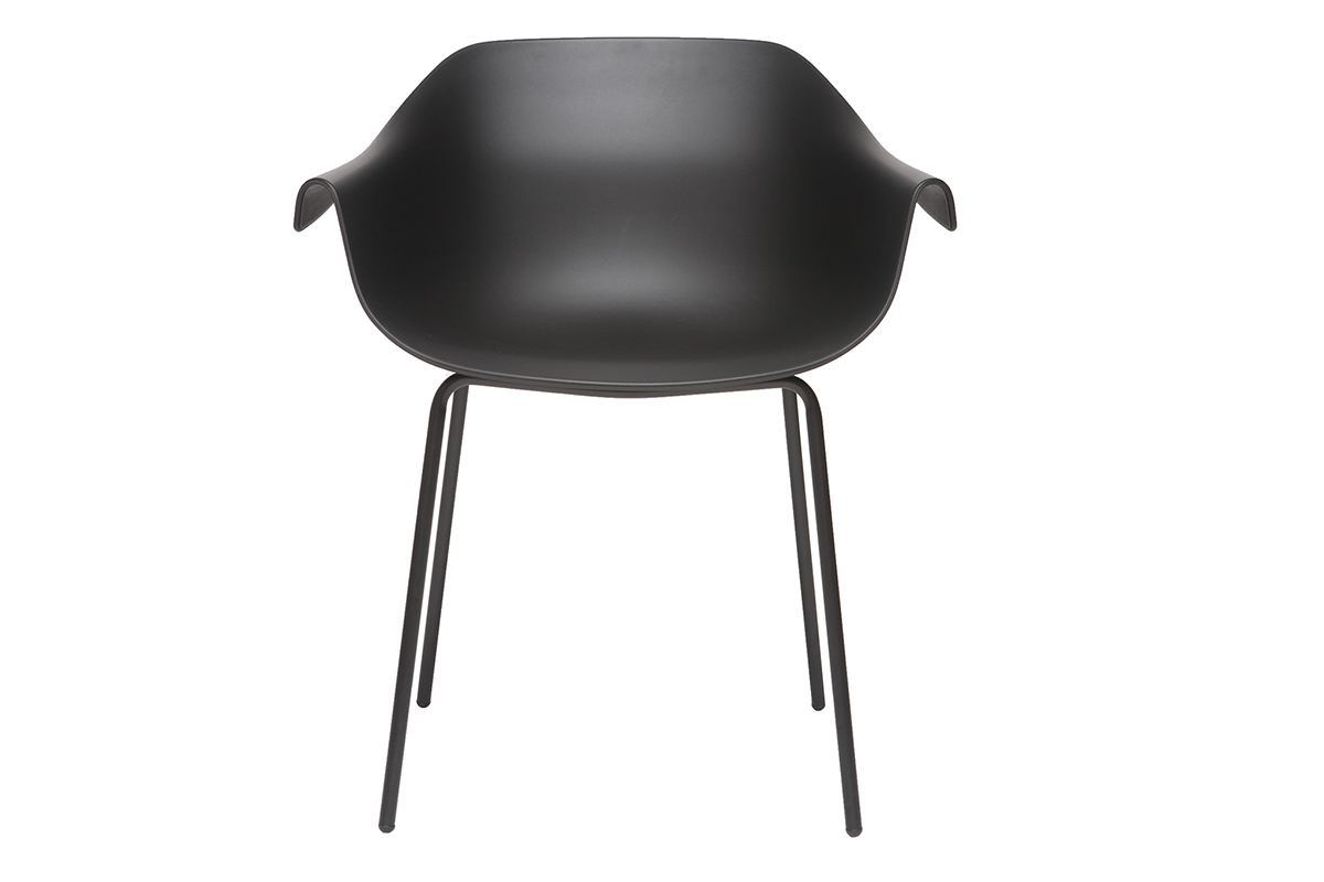 Design-St�hle sCHWARZ (2er-Set) COUTURE