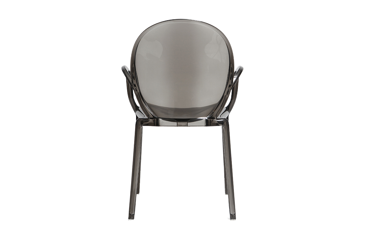Design-Sthle Transparent getnt 2er-Set CRISTAL