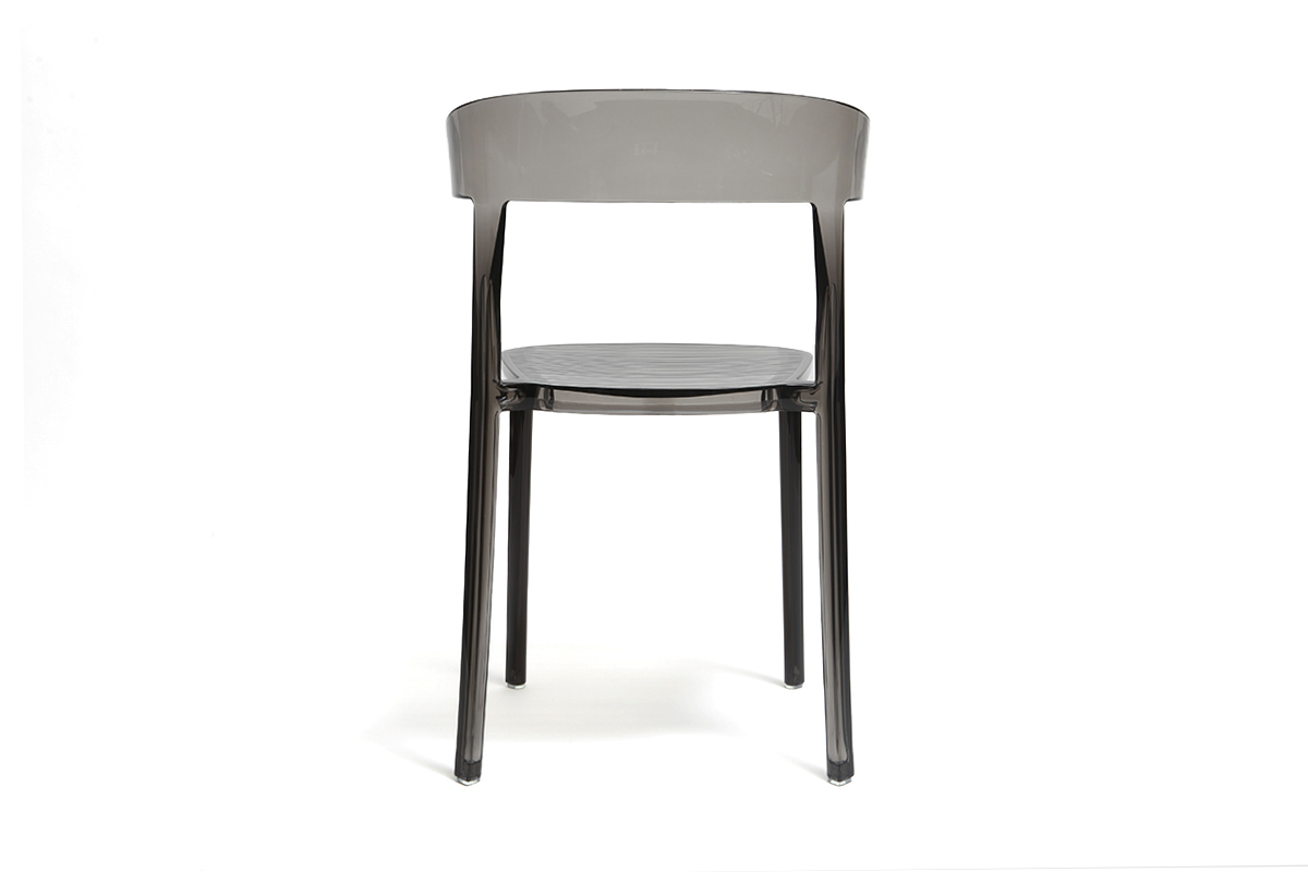 Design-St�hle Transparent get�nt 2er-Set PARADISE