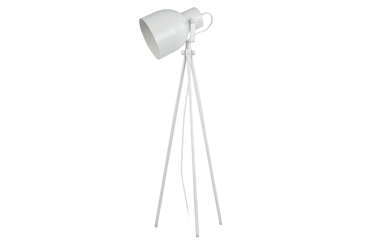 Design-Tischlampe Dreifu Stahl Wei CITY