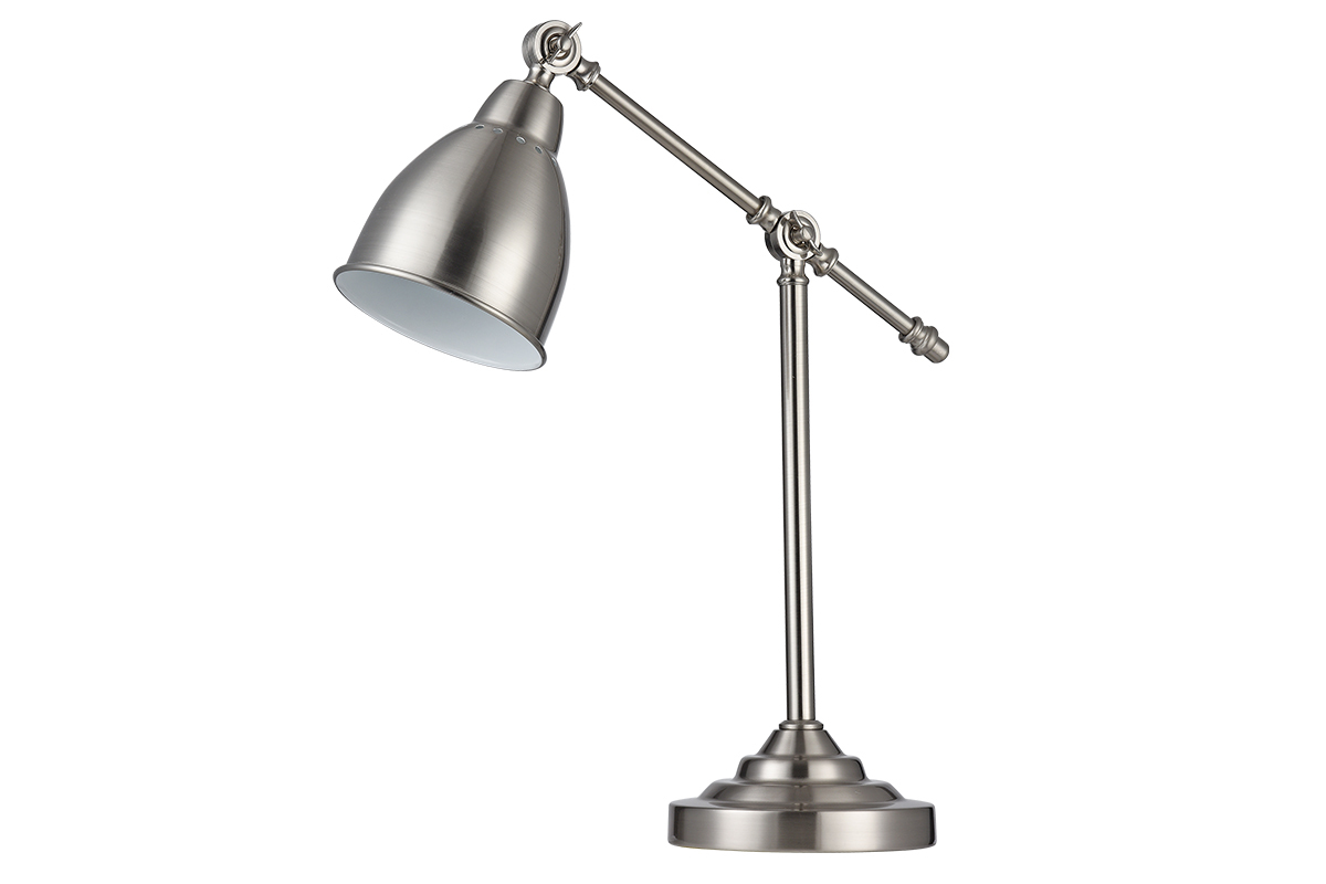 Design-Tischlampe Metall Nickel PROJECT